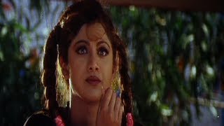 Shilpa Shetty speaking many languages - Sahasa Veerudu Sagara Kanya Scenes - Venkatesh