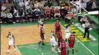 Toronto Raptors Jose Calderon beats Boston Celtics Big Three