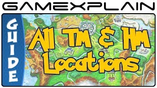 Pokémon X & Y - All TM & HM Locations (Guide & Walkthrough)