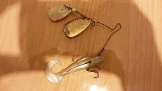 Spiner Bait (спинербейт) своими руками . Супер блесна для хищной рыбы!!!