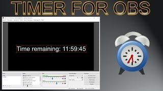 Timer / Countdown intregrated in OBS (easy explained)