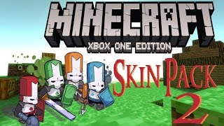 Minecraft Xbox One : Skin Pack 2 ( All Skins Shown )