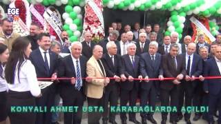 KONYALI AHMET USTA  KARABAĞLARDA AÇILDI