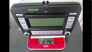 Vw rcd 300 vs rcd500 weight difference volkswagen