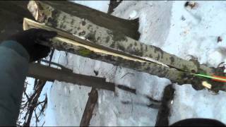 Cold Steel Recon Tanto и ESEE 6 - убойный ТЕСТ по дереву .