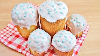 Сахарная помадка без яиц для куличей, булочек и кексов