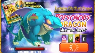 Dragon City - City Shark Dragon + Fighting​ Boss [Legendary Dragon]