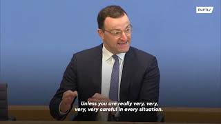 'By winter, everyone in Germany will be vaccinated, recovered or dead' - Spahn