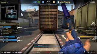 WESG 2018/19 World Finals - MIBR vs. Viva Algeria (Mapa 1 - Train) - Narração PT-BR