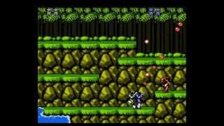 Probotector NES walkthrough