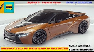 MISSION ESCAPE WITH BMW I8 ROADSTER | KNOCKDOWNS POLICE CARS & CHOPPERS AVOID OBSTACLE AND WIN RACE