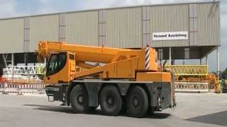 Liebherr LTC 1045 - 3.1 Wendekreis Demonstration auf dem Liebherr Werksgelände in Ehingen