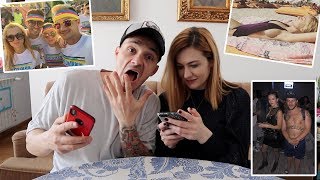 ? RULETA RUSEASCA CU POZE DIN TELEFON !!