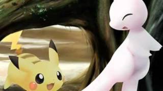 Pikachu and Mew best friends