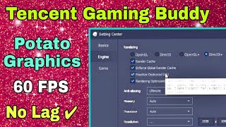 PUBG Mobile | Latest | Tencent Gaming Buddy | No Lags | 60 FPS | any graphics card