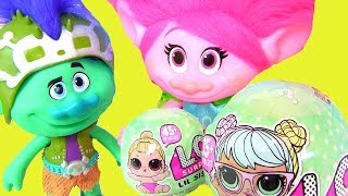 LOL Surprise Dolls Видео для Детей Baby Dolls Тролли Няньки для #Пупсиков! Trolls Мультик