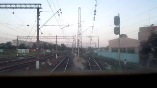 [РЖД][МЖД] Электропоезд ЭР2-1276 заезд в парк