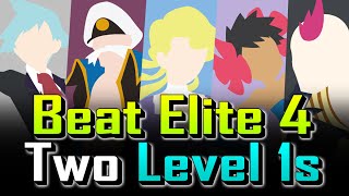 Beat the ORAS Elite 4 with Two Level 1 Pokemon! | Pokemon Omega Ruby Level 1 Challenge