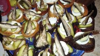 БУТЕРБРОДЫ СО ШПРОТАМИ, КУЛИНАРНЫЙ ВЛОГ №87