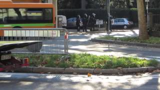 Ultras Roma in Bergamo