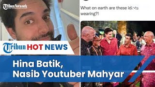 Youtuber Mahyar Tousi Kena Batunya Usai Berani Hina Batik di Acara KTT G20 Bali