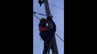 Tension Clamp fixing on Pole