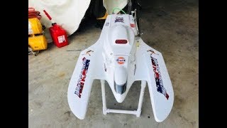 Vader Build Ep 6- First start, gas fill and custom spark plug.. (I know right)