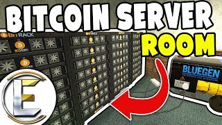 Bitcoin Server Room - GMOD DarkRP (Overclocking CPUs To 7GHz For Maximum Profits)