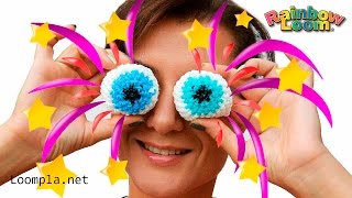 Глаз из резинок Лумигуруми/Амигуруми Рейнбоу Лум||Eye Rainbow loom