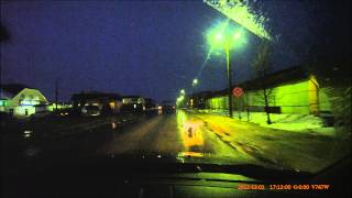 Scary Road Drama Somewhere In Russia