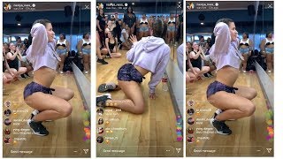IG Model Nastya Nass Live Workout Class 6/2/19