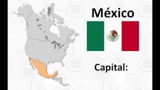 Paises y Capitales de América I