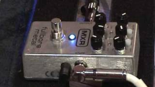 MXR Fullbore Metal guitar effects pedal demo with SG & Dr Z amp