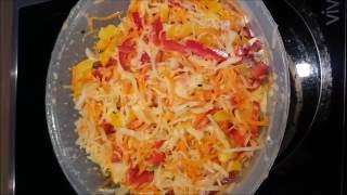 Experimentier-Küche ~ fertigen Krautsalat verfeinern ~ gut und günstig