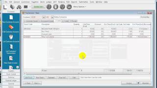 How to do a basic Sales Invoice in Omni Accounts