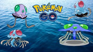 Pokemon GO  Supereffective Week Event & shiny Tentacool  Live