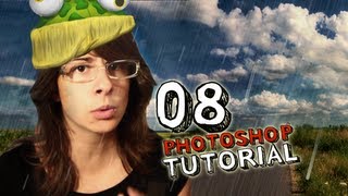Tutorial effetto Pioggia 3D Figo - Photoshop • Fraffrog