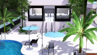 Sims 3 Modern Ultimate White VIlla