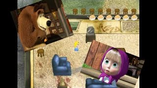 Маша и Медведь-Игра догонялки на выживание!!!/Masha and the Bear