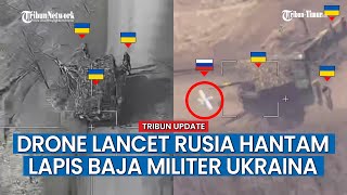 Tank T-72M1 Milik Militer Ukraina Hancur Imbas Serangnan Drone Lancet Yang Dikirim Pasukan Rusia