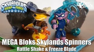 MEGA Bloks Skylands Spinners With Rattle Shake & Freeze Blade