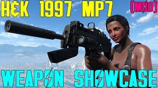 Fallout 4: Weapon Showcases: H&K 1997 MP7 (Mod)