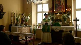 Ks.Rafał Trytek, kazanie na  XV Niedzielę  wygłoszone w dn.22 IX AD 2019