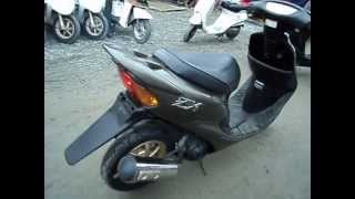 Honda Dio ZX 2006год мопед зеленый металлик MotoTexnika.Ru