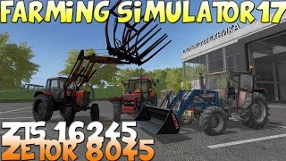 ?ZETOR 8045 / ZTS 16245 / MTZ 82 Farming Simulator 17 Mody
