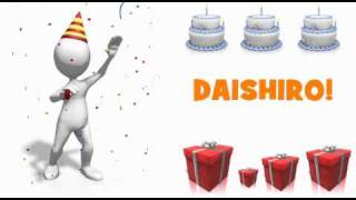 HAPPY BIRTHDAY DAISHIRO!