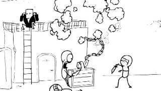 Stickman Hitman never back down.