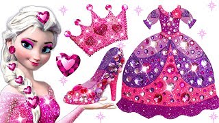 ? How To Make Princess Elsa Play Doh Dress, Shoes & Crown DIY