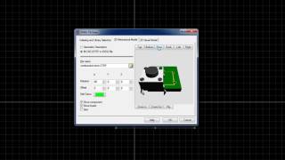 How to create tactile switch (Push button) on Proteus 8 with 3D visualization