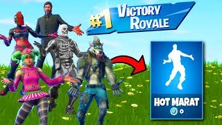 Everyone LOVES The NEW FREE Hot Marat Emote In Fortnite!